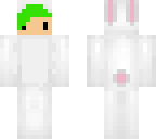 green hair kawaii bunny boy