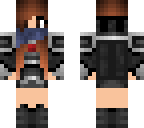 masked warrior girl