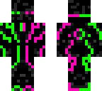 pink and green