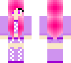 pink haired gal
