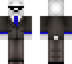 polar bear in a suit