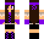 purple pirate girl