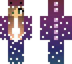 purple polka dot dino
