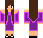 purpleminecraft in dress