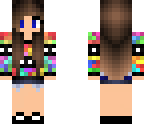 rainbow girl