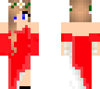 red prom girl