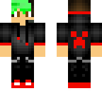 supermadducky with green hair