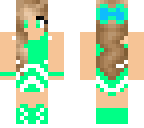 update of green dress girl