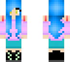 all colored wolf girl