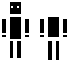 black white cube