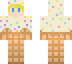 blonde ice cream