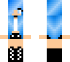 blue girl