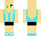 blue track girl