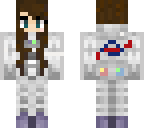 brunette astronaut