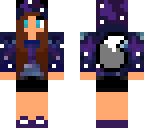 galaxy wolf girl