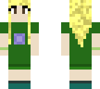 green dress