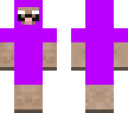 herobrine purple sheep