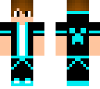 light blue creeper guy