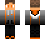 orange and blackwhite guy