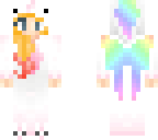 pink themed unicorn girl