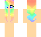 rainbow hair base