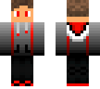 red and blackwhit guy