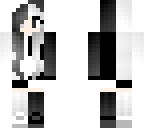 black and white
