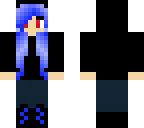 black hoodie girl