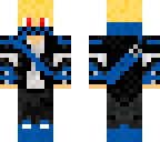 blue and black archer