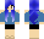 blue girl
