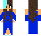 blue girl