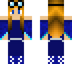 blue goggles