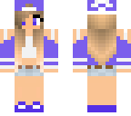 cool purple girl
