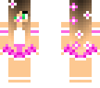 cute baby in skirt edit in pink