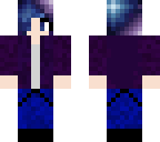 galaxy girl with jacket