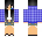 gamer checkered girl
