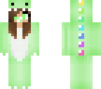 green dino baby