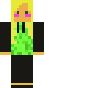 green sweat shirt girl