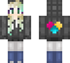 grey hoodie girl