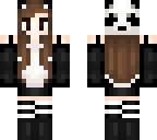 panda girl edit
