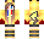 pikachu-girl skin by ximpikaboy