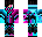 purple and blue kid