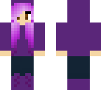 purple hoodie