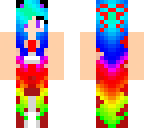 rainbow dress for looke
