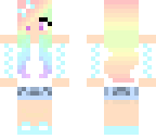 rainbow girl