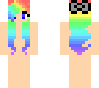 rainbow hair base