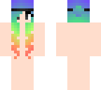 rainbow hair base fixed