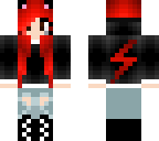 red hair cat lady