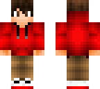 red hoodie brown haired boy version 2