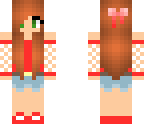 red summer outfit